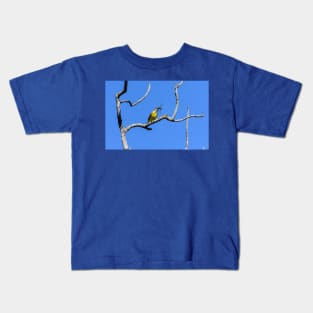 Couch's Kingbird - Dragonfly For Lunch Kids T-Shirt